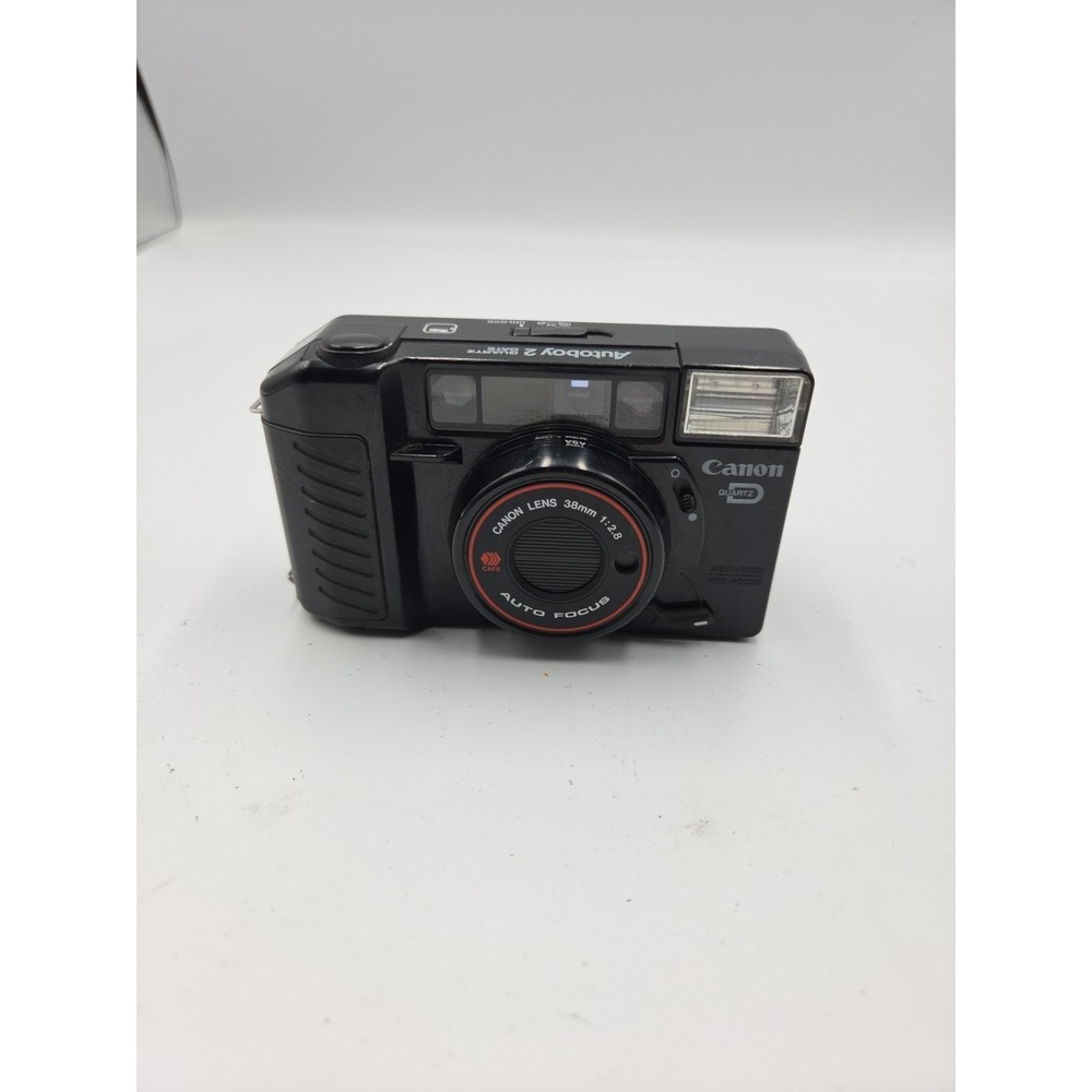 Canon Sure Shot AF35M II Autoboy 2 35mm Film Camera 38mm f/2.8 Tested READ